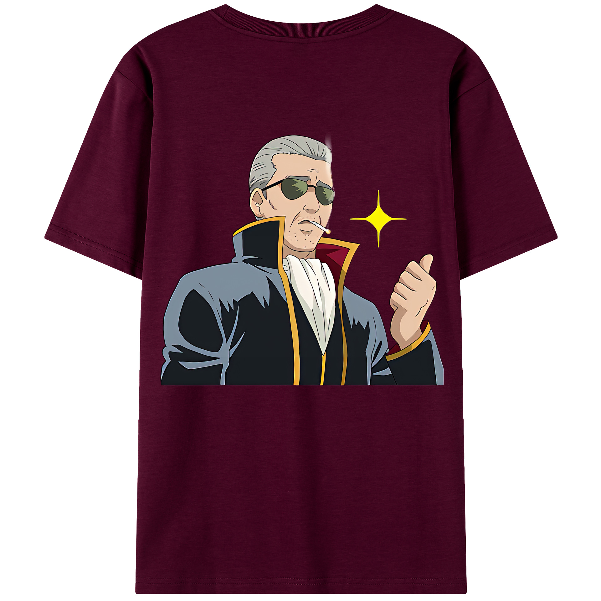（画像用） ぎんたま 坂田銀時（さかたぎんとき） 神楽 志村新八（しむら しんぱち） GINTAMA Sakata Gintoki Kagura Shimura Shinpachi レディース半袖Tシャツ(バックプリント)